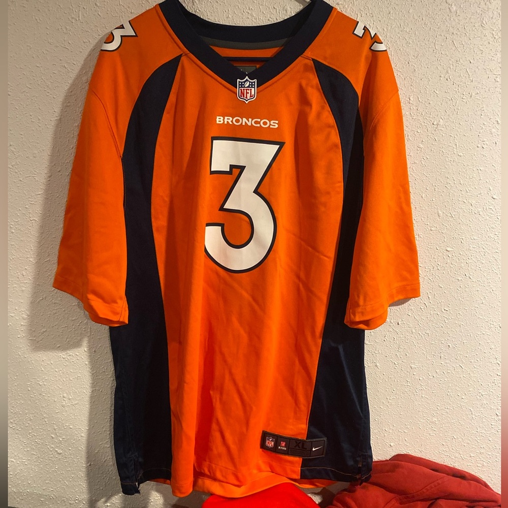 Nike On the Field Denver Broncos Russell Wilson Jersey